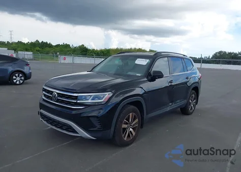 2021 Volkswagen Atlas 2.0T Se из США, поврежденный, VIN 1V2DP2CA9MC510458